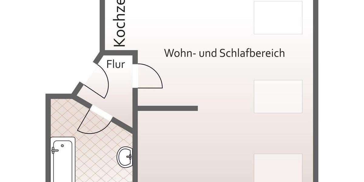 Dachgeschoßwohnung Reichenbach im Vogtland Obermylau - 1 Zimmer, 31 m&sup2;, 179&euro; | Angebot:25854254