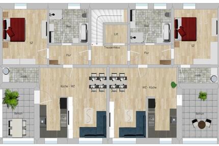 Wohnung Bad Liebenwerda - 2 Zimmer, 77 m&sup2;, 680&euro; | Angebot:25268550