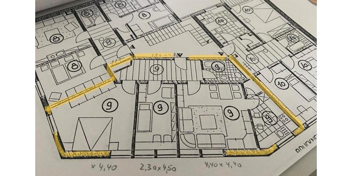 Etagenwohnung Mönchengladbach Süd - 3 Zimmer, 72 m&sup2;, 795&euro; | Angebot:26561709