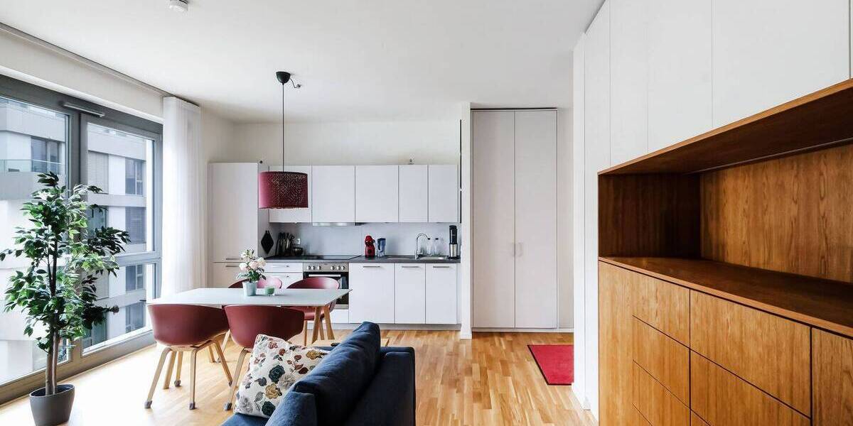 Etagenwohnung Berlin Kreuzberg - 2 Zimmer, 53 m&sup2;, 1.400&euro; | Angebot:26292541