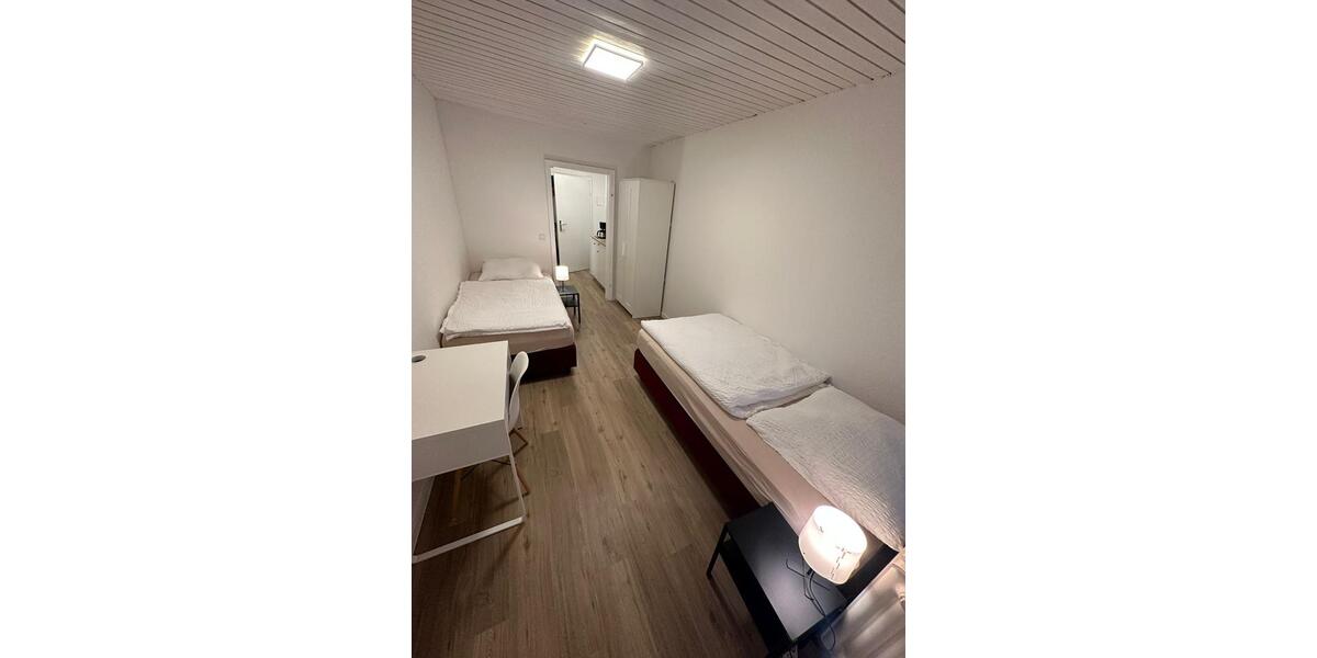 Monteurwohnung 1 Zimmer Wohnung in Dossenheim bei Heidelberg für 2 Personen mit Balkon, nähe Autobahn (2.OG 4) 1 zimmer