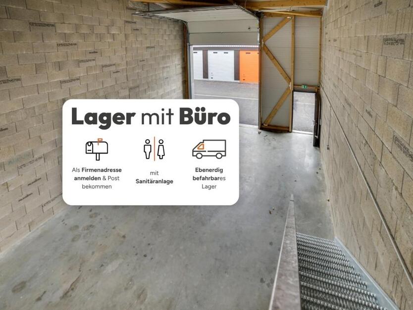 145m² Lager mit Büro | Gewerbefläche mieten in Konz-Könen
