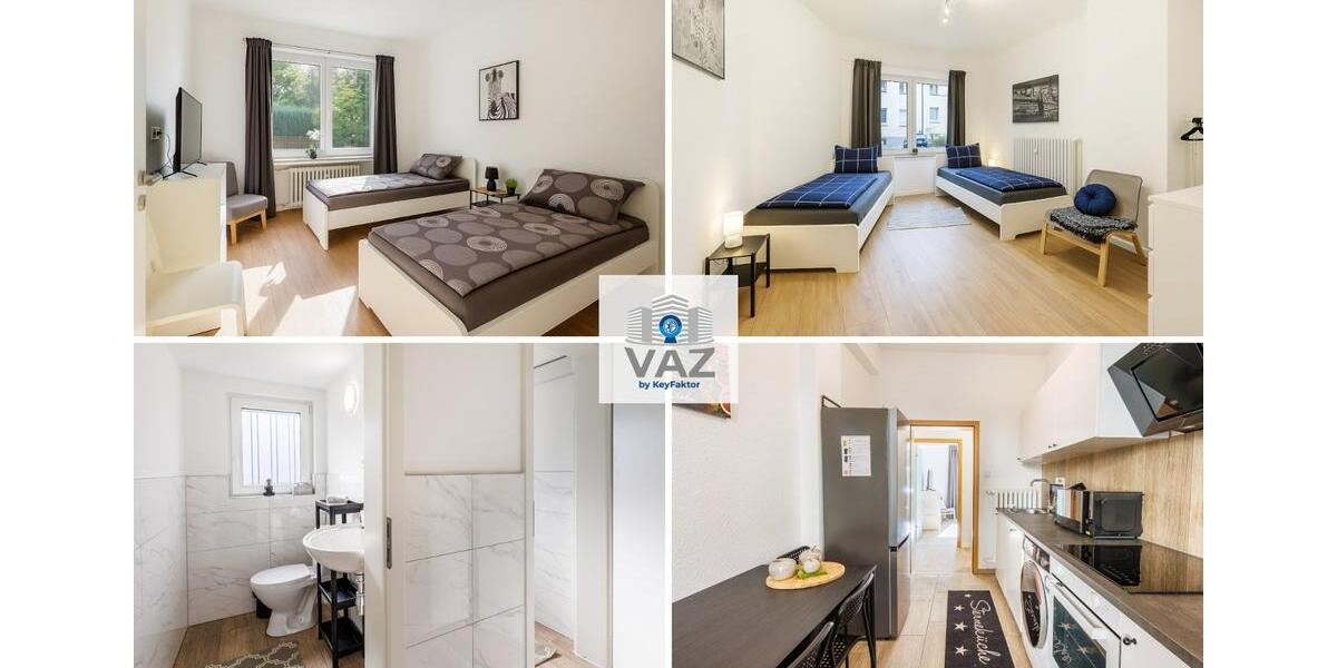 Monteurunterkünfte für Unternehmen in Dinslaken ⭐⭐⭐⭐⭐ Küche, WLAN, TV 3 zimmer