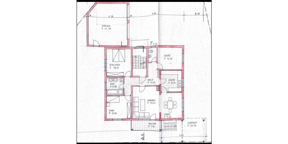 Erdgeschoßwohnung Achern - 4 Zimmer, 120 m&sup2;, 1.085&euro; | Angebot:26607095
