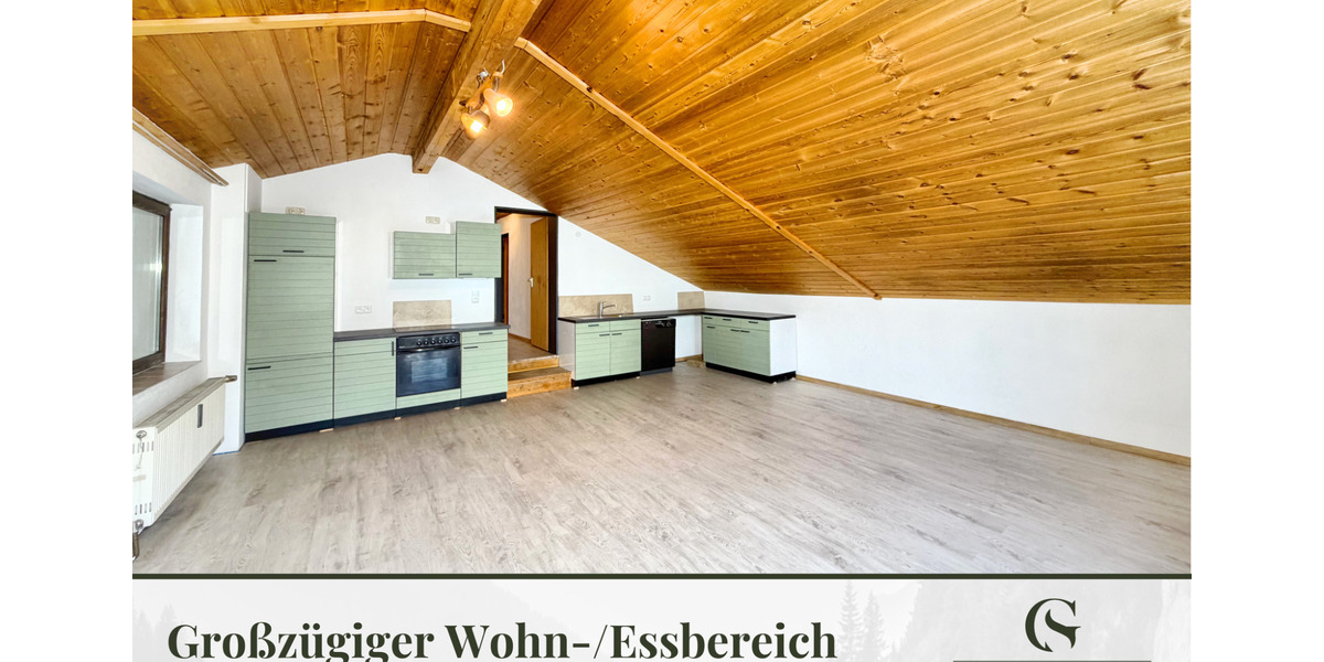 Etagenwohnung Flintsbach am Inn - 2 Zimmer, 61 m&sup2;, 919&euro; | Angebot:25807513