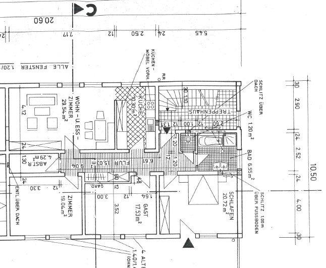 Etagenwohnung Osterburken - 4 Zimmer, 134 m&sup2;, 930&euro; | Angebot:26020894