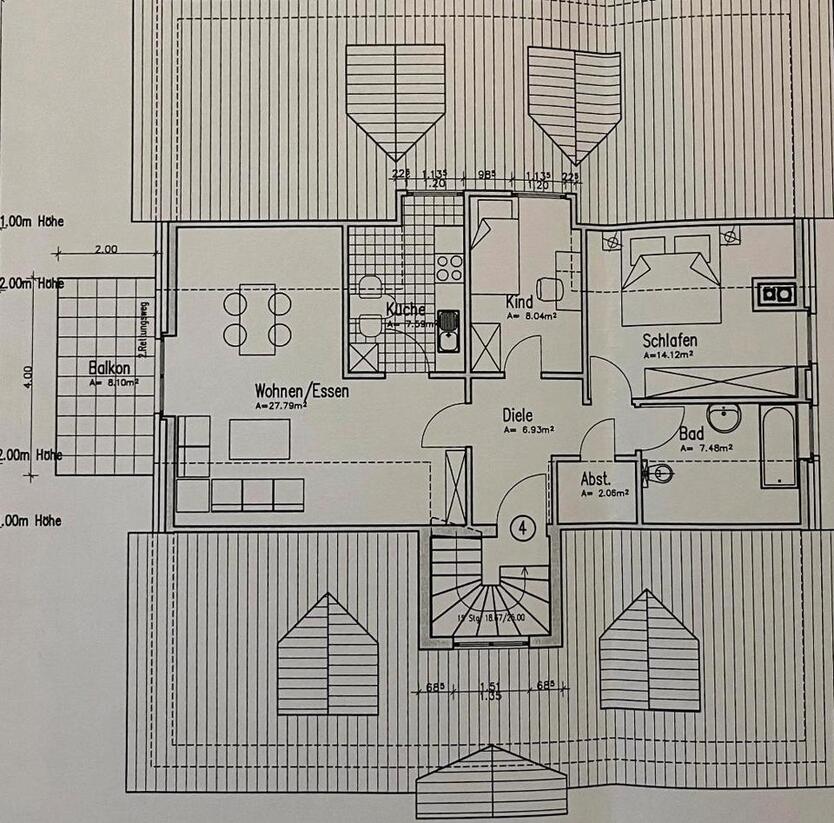 3 ZKBB Wohnung Uni Nähe zimmer