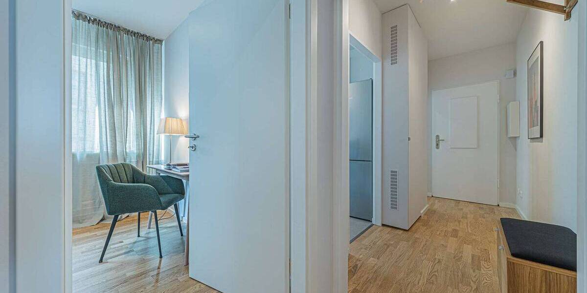 Etagenwohnung Frankfurt am Main Nordend-Ost - 2 Zimmer, 50 m&sup2;, 1.770&euro; | Angebot:26076042