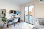 Modernes 1-Zimmer-Apartment zimmer