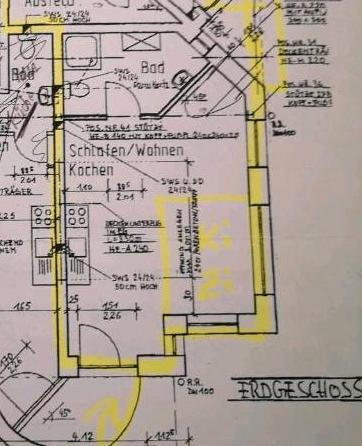 Erdgeschoßwohnung Minden Bärenkämpen - 2 Zimmer, 45 m&sup2;, 580&euro; | Angebot:25959333