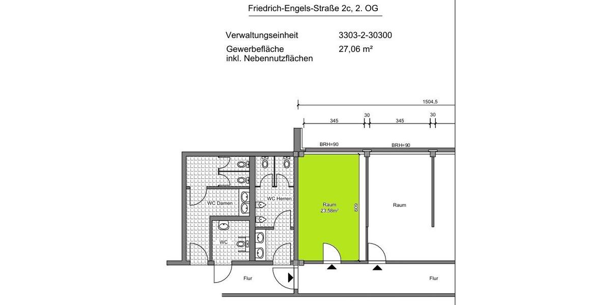 Gewerbeobjekt Schwerin Gartenstadt - 311&euro; | Angebot:25570453
