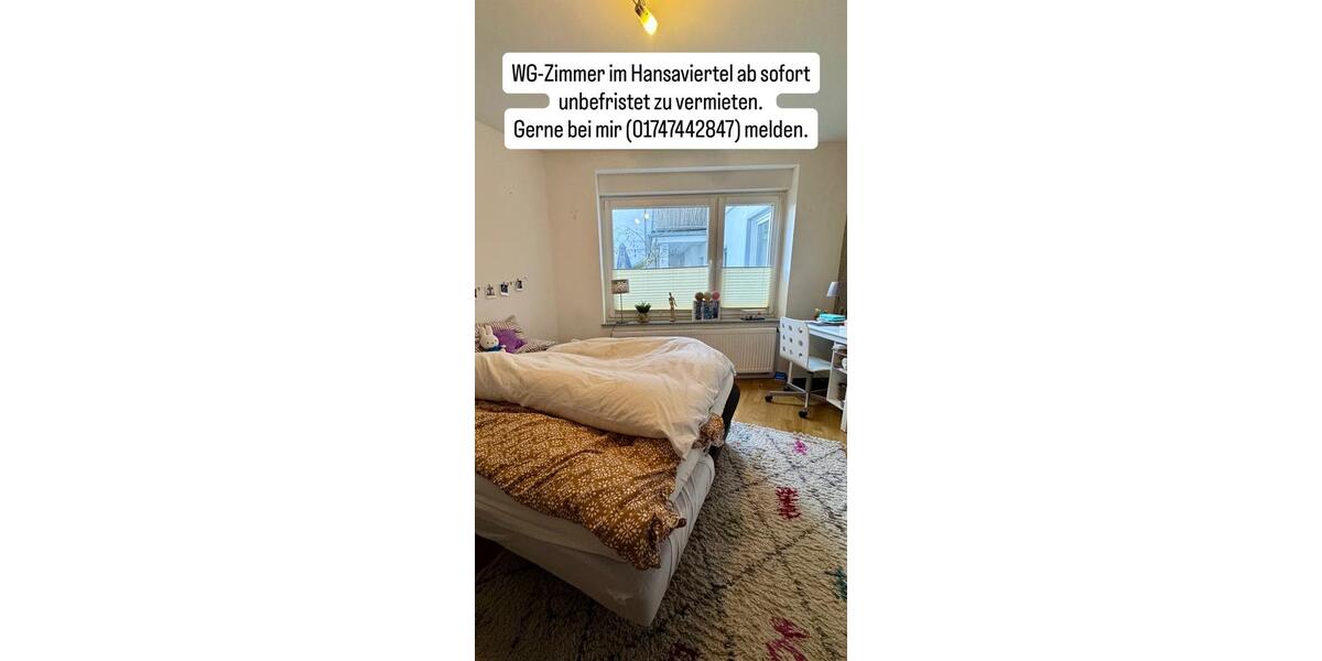Zimmer in Zweier WG, sehr zentral 2 zimmer
