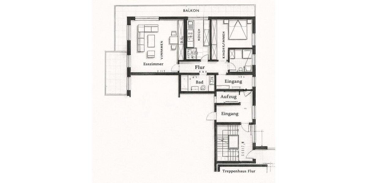 Dachgeschoßwohnung Arnsberg Holzen - 3 Zimmer, 85 m&sup2;, 807&euro; | Angebot:25882195