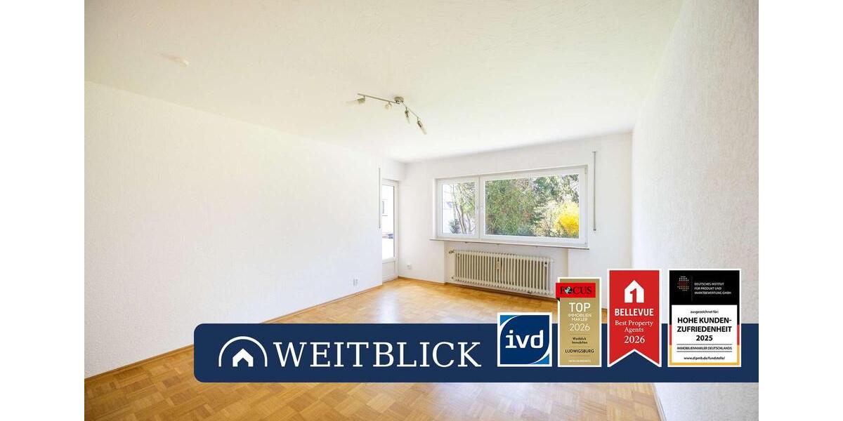 Etagenwohnung Ludwigsburg Oßweil - 2.5 Zimmer, 62 m&sup2;, 675&euro; | Angebot:26008067