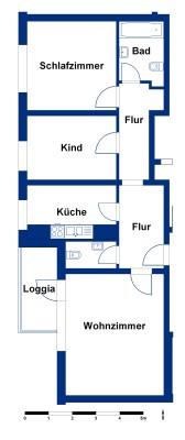 Familienfreundliche Wohnung mit Aufzug im Haus zimmer