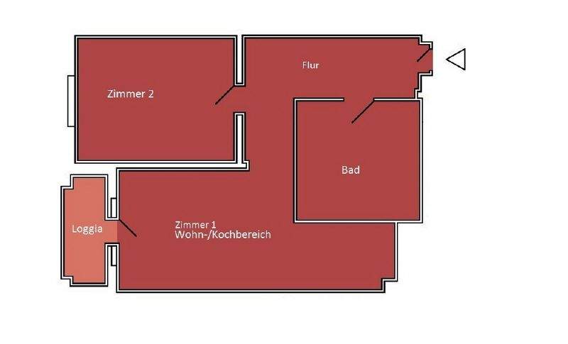Etagenwohnung Hamburg Bergedorf - 2 Zimmer, 56 m&sup2;, 911&euro; | Angebot:23937035