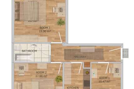 Zimmer München Hadern - 640&euro; | Angebot:27073482
