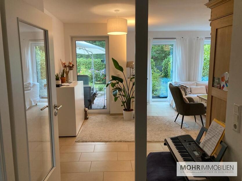 Großzügige 3-Zimmer-Wohnung mit Garten in Oldenburg-Alexandersfeld