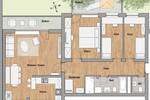 Etagenwohnung München Schwabing-Freimann - 4 Zimmer, 92 m&sup2;, 3.000&euro; | Angebot:26420182