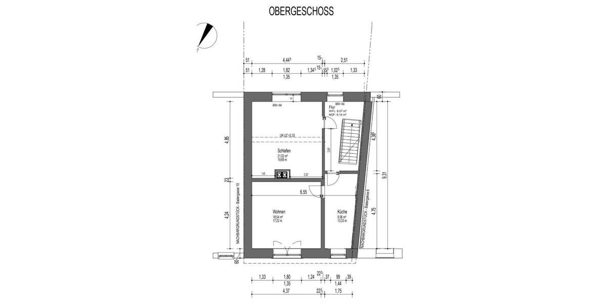 Etagenwohnung Oschatz - 6 Zimmer, 164 m&sup2;, 1.100&euro; | Angebot:25997288