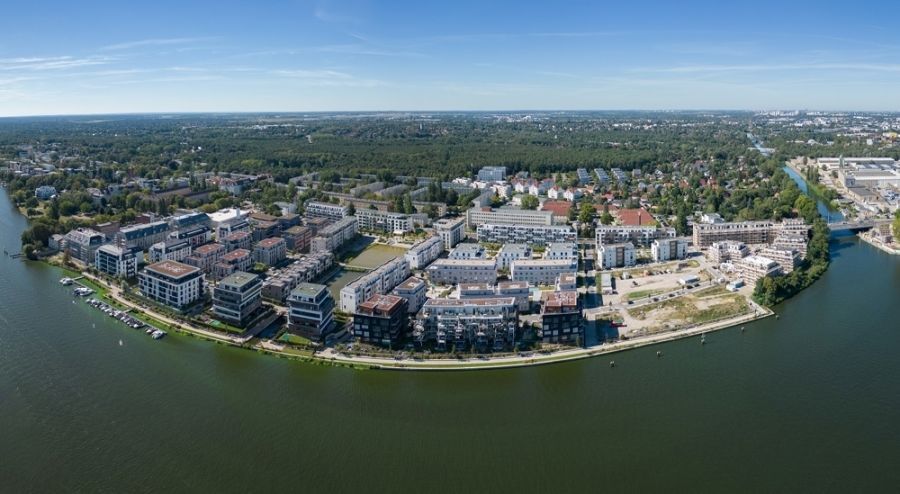 Penthouse im Erstbezug I Wasserblick I 50m² Dachterrasse