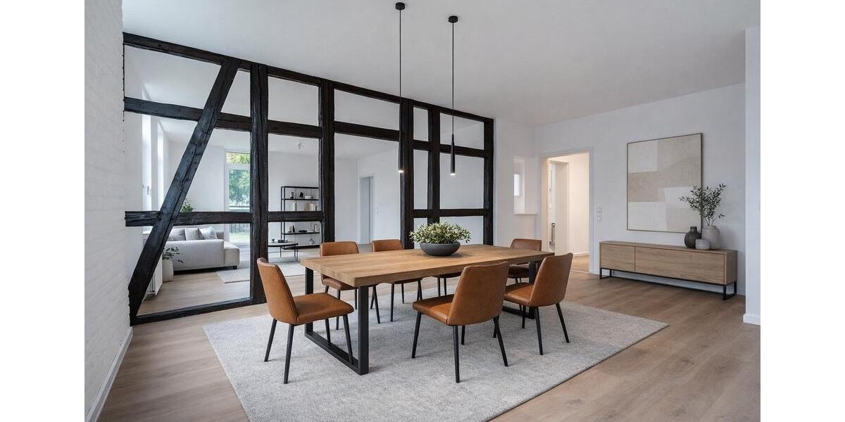 Charmantes Fachwerkhaus mit Garten&Carport in Braunschweig-Lamme 7 zimmer