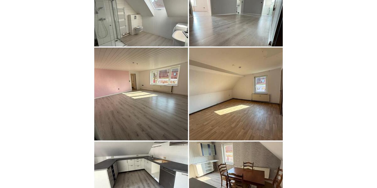Dachgeschoßwohnung Stadthagen - 4 Zimmer, 110 m&sup2;, 600&euro; | Angebot:25450557