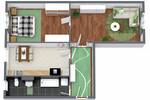 Etagenwohnung Bad Sülze - 2 Zimmer, 53 m&sup2;, 242&euro; | Angebot:26657849