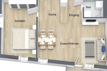 Wohnung Konstanz Konstanz-Fürstenberg - 2 Zimmer, 65 m&sup2;, 1.350&euro; | Angebot:24685803