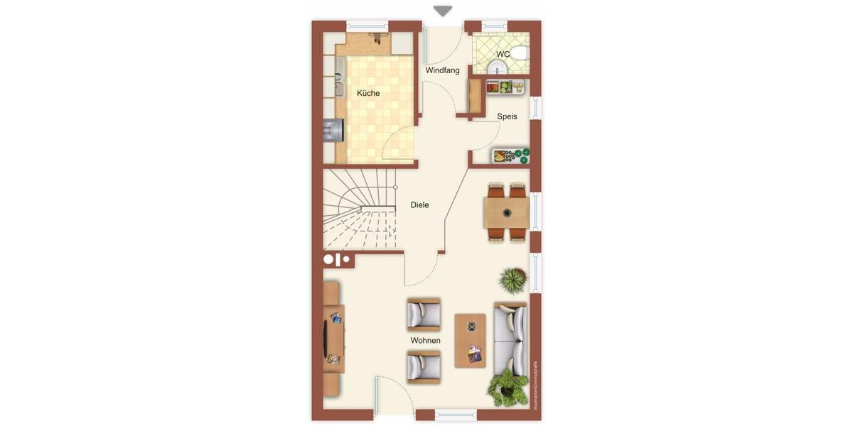 Reihenhaus Hengersberg - 5 Zimmer, 135 m&sup2;, 950&euro; | Angebot:24867311