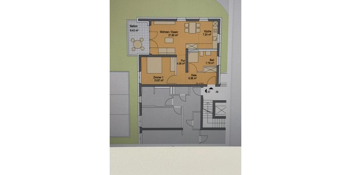 Etagenwohnung Wehr - 2 Zimmer, 66 m&sup2;, 900&euro; | Angebot:26448409