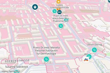 Wohnung Lübeck Sankt Gertrud - 2 Zimmer, 46 m&sup2;, 486&euro; | Angebot:25959727