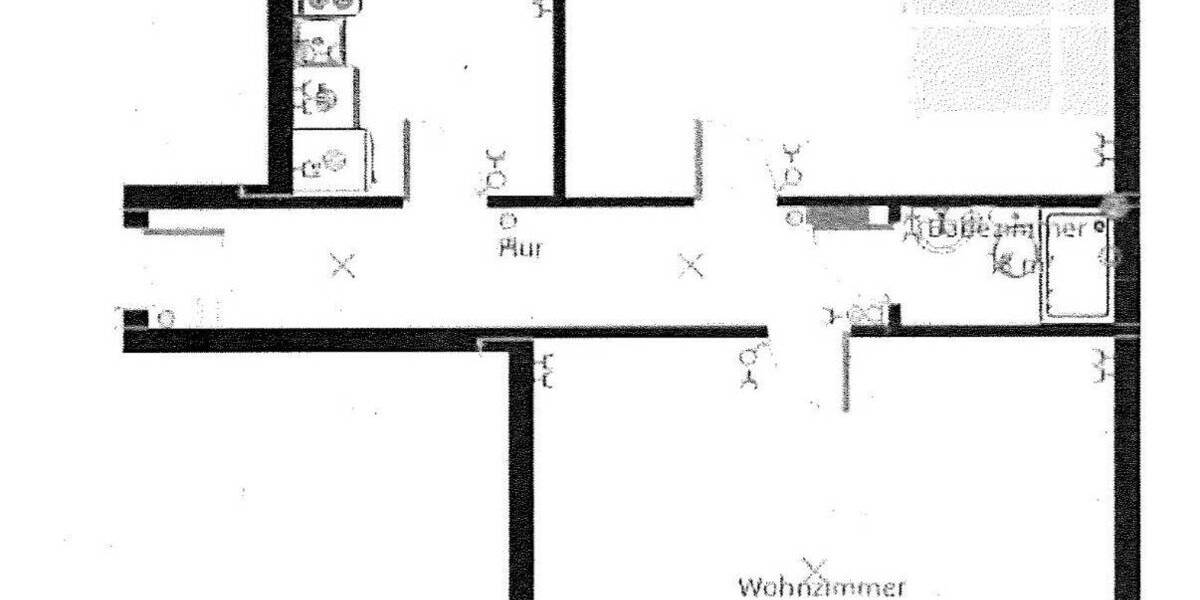 Etagenwohnung Nürnberg Lorenz - 2 Zimmer, 65 m&sup2;, 800&euro; | Angebot:26358573