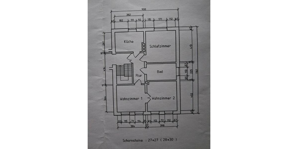Etagenwohnung Parchim - 3 Zimmer, 71 m&sup2;, 450&euro; | Angebot:26045383