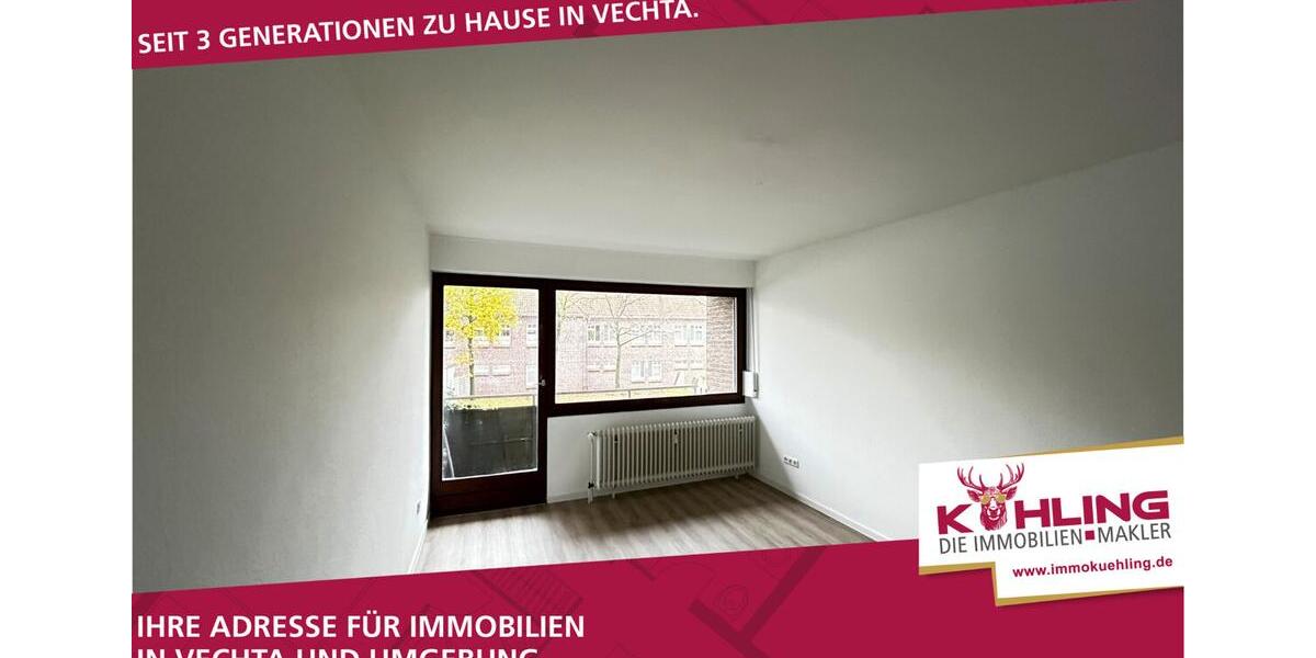2 Zi.-Single-Wohnung mit Balkon Zentral in Vechta (WHG 4) 2 zimmer