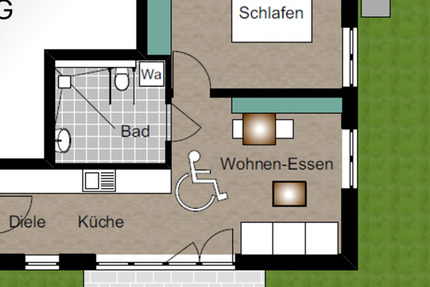 NEUBAU: Erstbezug - Whg. in Rheinstetten Mörsch - 2 Zimmer 2 zimmer