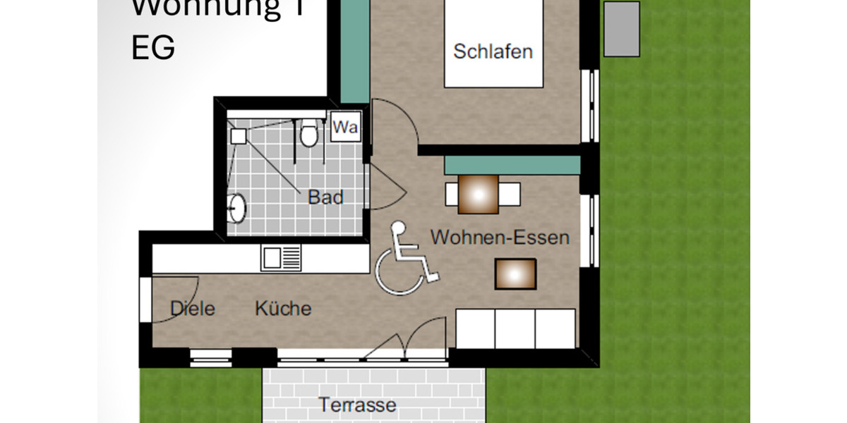 NEUBAU: Erstbezug - Whg. in Rheinstetten Mörsch - 2 Zimmer 2 zimmer