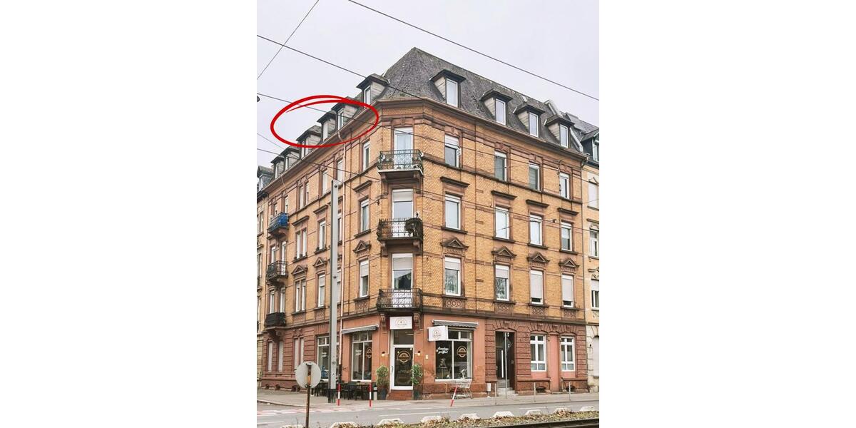 Dachgeschoßwohnung Mannheim Neckarstadt-Ost - 3 Zimmer, 74 m&sup2;, 975&euro; | Angebot:25902088