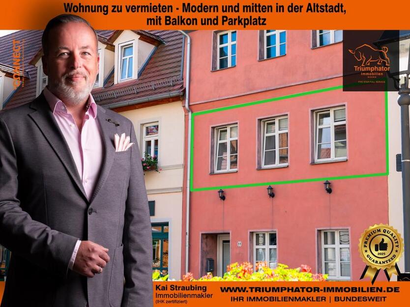 Wohnung zu vermieten – Modern und mitten in der Altstadt, mit Balkon und Parkplatz