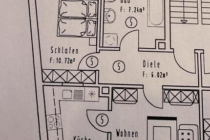 Wohnung Altenburg - 2 Zimmer, 54 m&sup2;, 538&euro; | Angebot:25255539