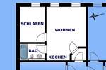 Etagenwohnung Greiz Irchwitz - 2 Zimmer, 34 m&sup2;, 230&euro; | Angebot:24722810