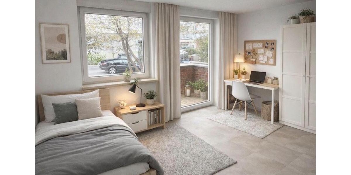 Hochparterre Ketsch - 1 Zimmer, 25 m&sup2;, 690&euro; | Angebot:26251884