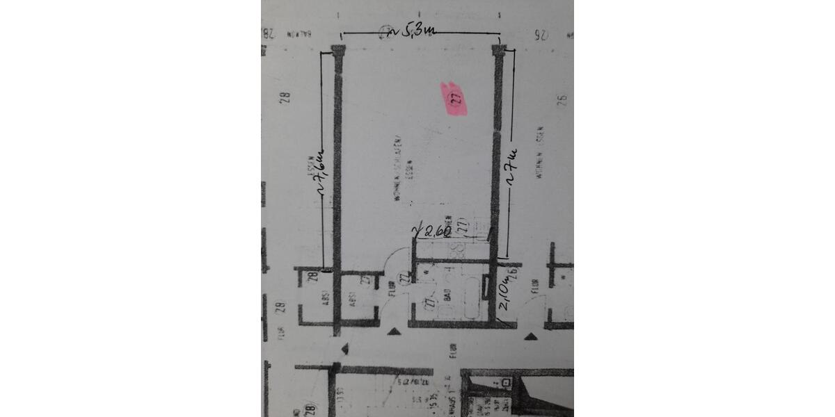 Etagenwohnung Heikendorf - 1 Zimmer, 49 m&sup2;, 510&euro; | Angebot:26546965