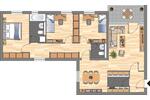 Erdgeschoßwohnung Wuppertal Gemarkung Vohwinkel - 4 Zimmer, 96 m&sup2;, 779&euro; | Angebot:26677449