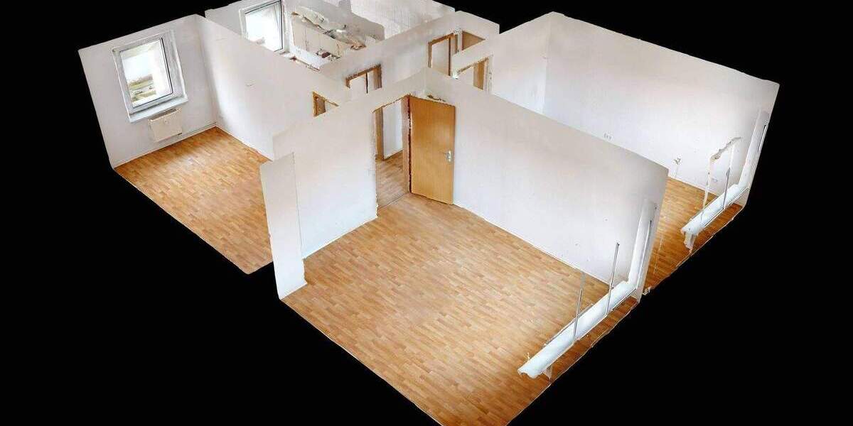 Etagenwohnung Lutherstadt Wittenberg Piesteritz - 3 Zimmer, 58 m&sup2;, 359&euro; | Angebot:26841635