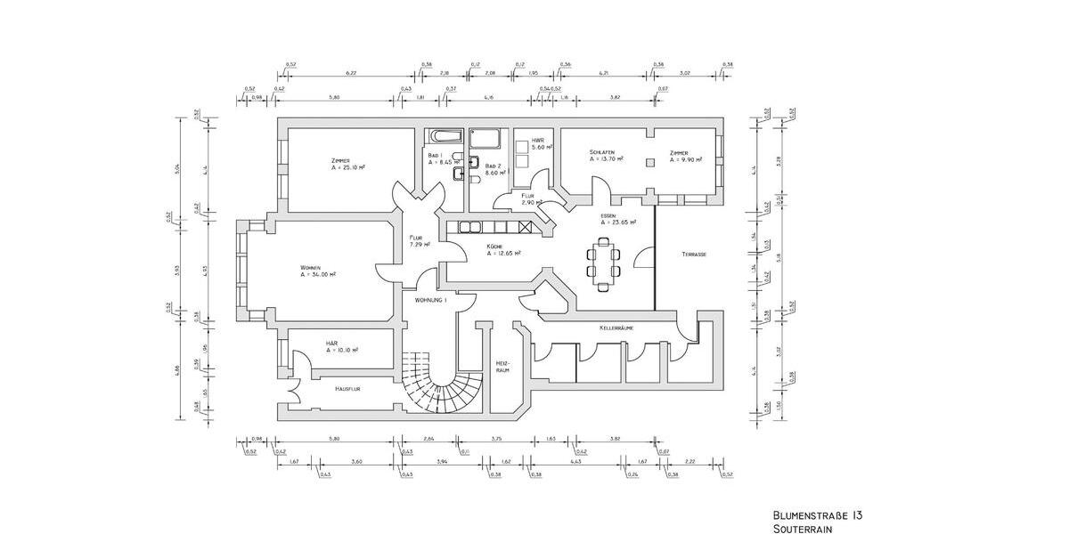 Etagenwohnung Halle (Saale) - 4 Zimmer, 152 m&sup2;, 1.520&euro; | Angebot:26644843