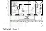 Maisonettenwohnung Halle (Saale) Am Wasserturm/Thaerviertel - 5 Zimmer, 113 m&sup2;, 1.407&euro; | Angebot:23847467