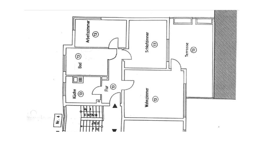 Dachgeschoßwohnung Wolfsburg Detmerode - 3 Zimmer, 75 m&sup2;, 820&euro; | Angebot:25305909