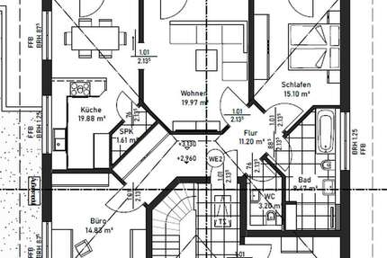 Wohnung Dienheim - 3 Zimmer, 111 m&sup2;, 1.780&euro; | Angebot:26216957