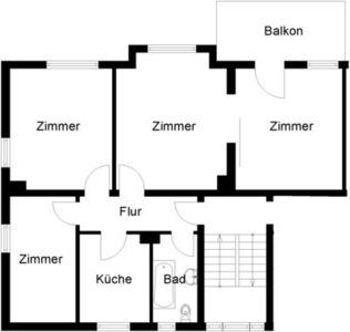 Energetisch sanierte 3-Zimmer-Wohnung, EG mit Balkon - Erdgeschoßwohnung Alfeld Alfeld | Angebot:6618411
